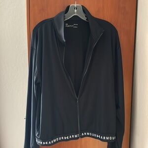 Under Armour Black Workout jacket, HeatGear